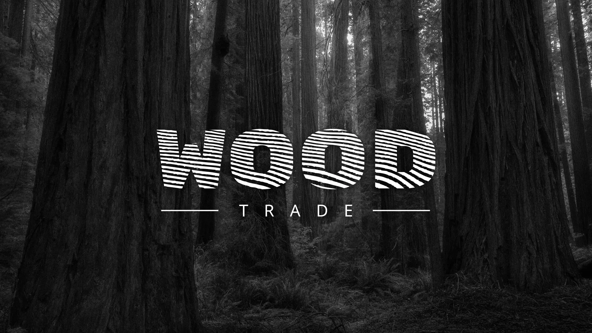 Разработка логотипа для компании «Wood Trade» в Мирном